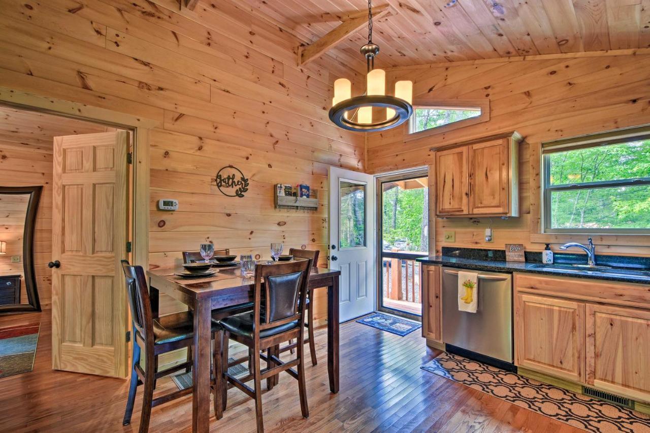 Custom Mtn Cabin By Hikingandmotorcycle Routes! Murphy Eksteriør billede